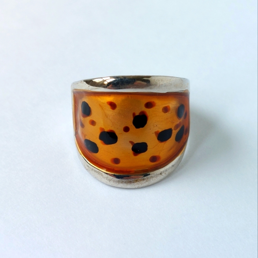 Leopard Print Ring